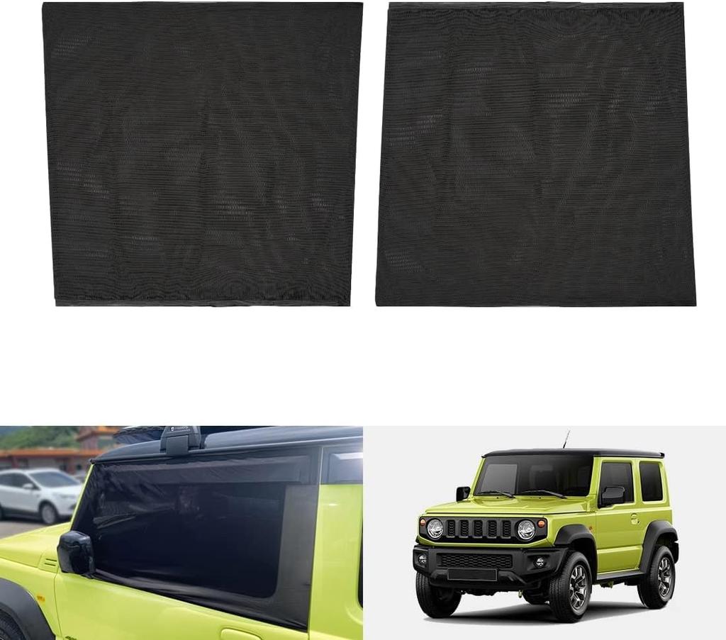 SUNVIC New Suzuki Jimny Car Screen Door JB64 Jimny Sierra JB74 Window Net, Insect