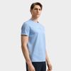 Fila Lifestyle Classic Comfortable Casual Versatile T-Shirt Men Tops Harmonious-Blue F11M533113FBU