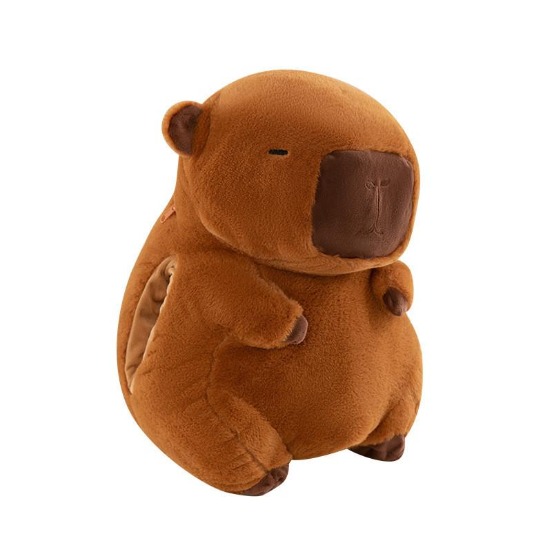 Hand Warmer Capybara Plush Toy Stuffed Animal Doll Cute Decoration Kids Gift