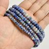 4X6/5X8MM Natural Crystal Stone Abacus Beads Loose Rondelle Spacers Bead Charm For Jewelry Making Bracelet Accessories Finding