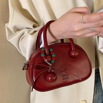 Sac Oreiller en Cuir Sweet Date, Petit Sac Exquis, Sac de Mariage pour Femme, Pochette à Main, Sac Bandoulière