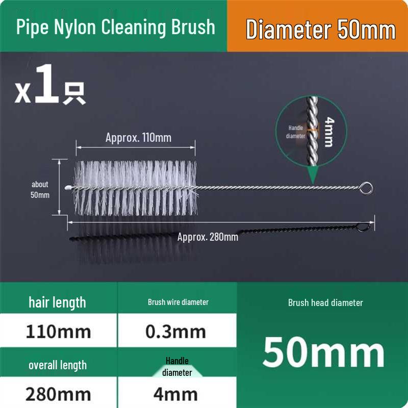 Extended Handle Nylon Pipe Cleaning Brush