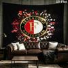 Feyenoord Rotterdam Printed Tapestry – Wall Hanging for Bedrooms, Dorms, and Home Decor