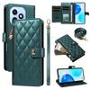 Wallet Case for X8d - Leather/PU, Green, With Lanyard