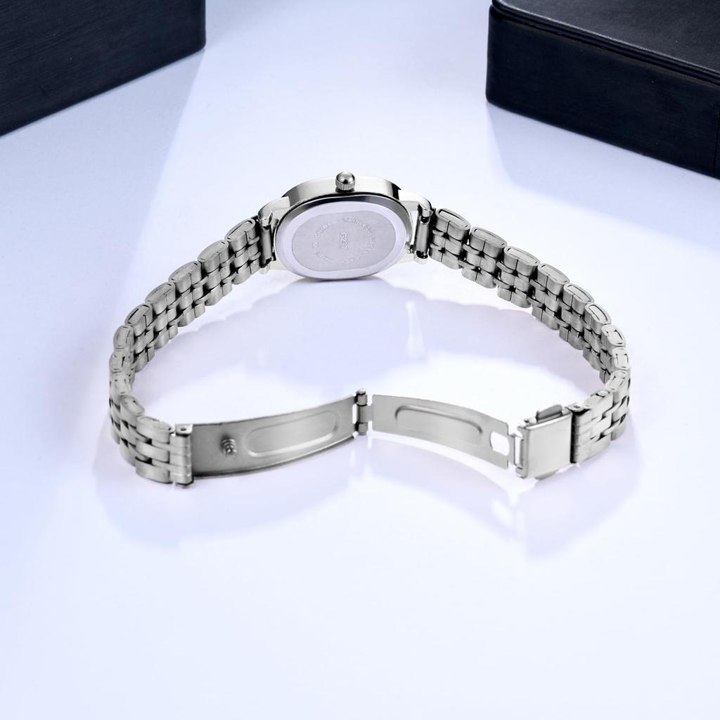 Women's Watch Roman Analog Display Stainless Steel Waterproof Cute Fashion Quartz Watch Ladies Accessories - Birthday Anniversary Mother's Day