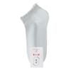 Seamless Breathable Cotton Women's White Anti-Odor Short Socks for Spring/Summer