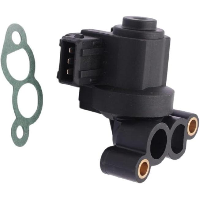 1PCS Idle Air Control Valve Compatible with Porsche 911 996 for Boxster 986 1997-2004 OEM 0280140572 Direct Replacement High-Temp Resistant Precise