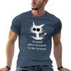 Stressed Whos Stressed Im Not Stressed Funny Cat Tshirt Large Size Basic Casual Tshirt