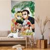 Hunter X Hunter Japanese Classic Anime Anime Tapestry Hanging Tarot Hippie Wall Rugs Dorm Home Decor