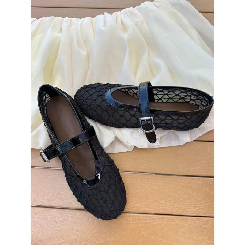 

Версия из овчины~ сетчатые ажурные сандалии дышащие с мелким вырезом туфли Мэри Джейн на плоской подошве женские туфли одинарные летние туфли-рыболовная сеть 40