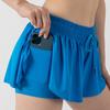 Jógové šortky Dámský fitness top Spandex Neonové Elastické Běžecké Cvičební Krátké Legíny Gym Sportovní Šortky Fitness Sportovní oblečení