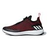 adidas Run Uncaged Boa Trendy Breathable Low-Top Running Shoes Kids Sneakers Red Black AH2613