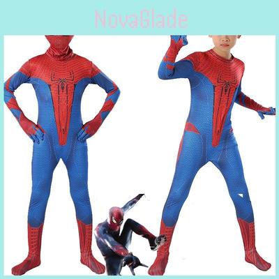 Úžasný kostým Spider-mana Petra Parkera Zentai na Halloweensku párty