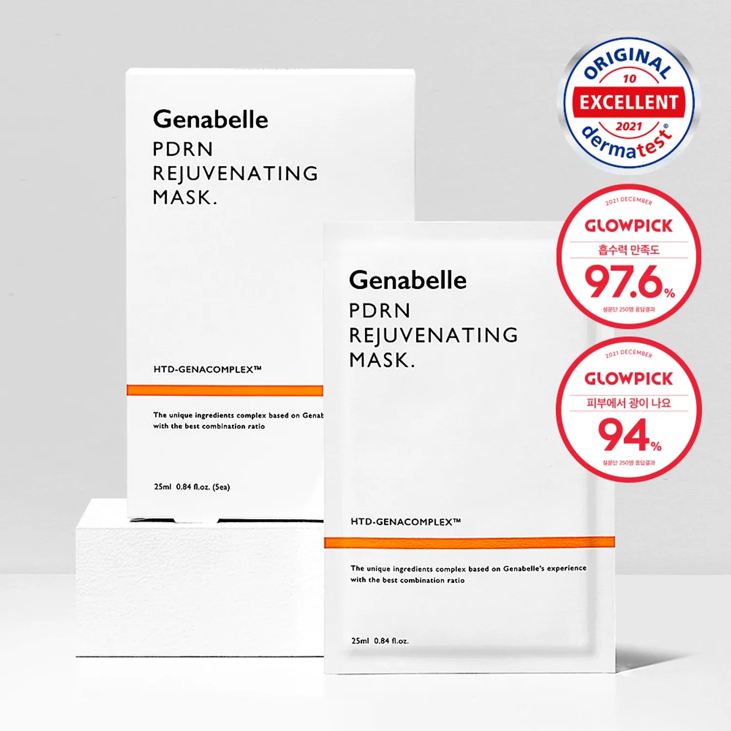 Genabelle PDRN Rejuvenating Mask Sheet 5ea 5pcs