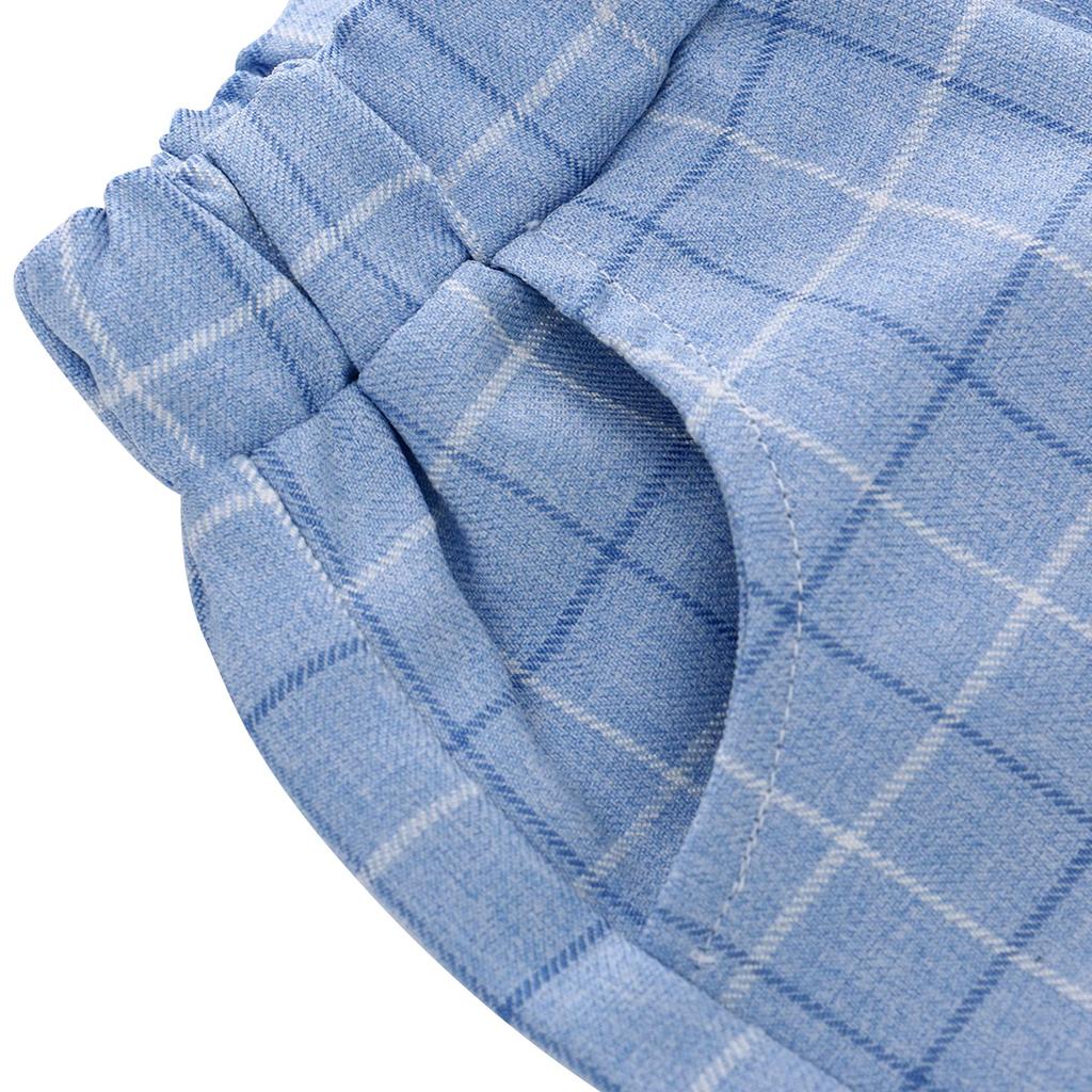 Famuka Formal Long Sleeve Shirt and Pants Check Perfect for Kindergarten Entrance School Entrance Shrine and Birthdays Size Boys' Suit, Set, Pattern,