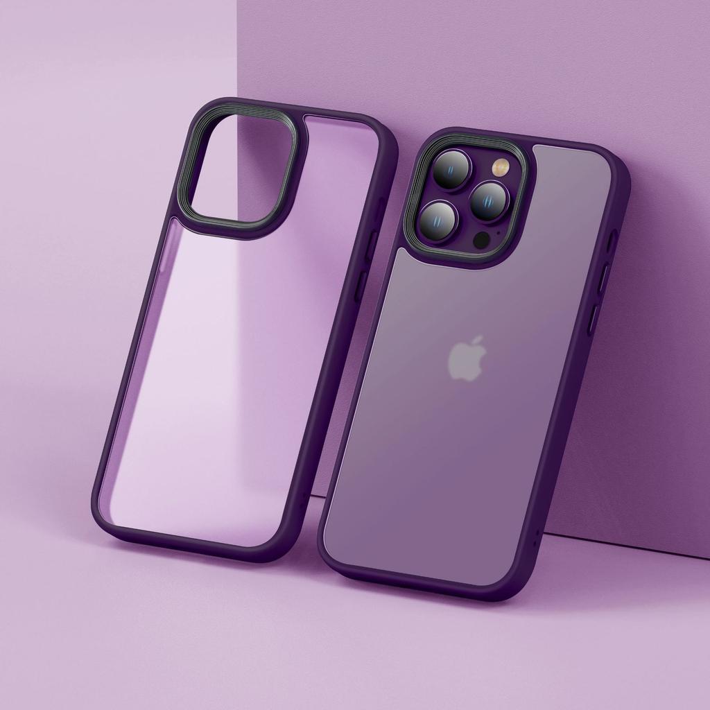 Applicable To IPhone17proMax Frosted Semi transparent Mobile Phone Case Apple 16 Skin Feeling Anti Fingerprint 15 Anti Fall Protection Case