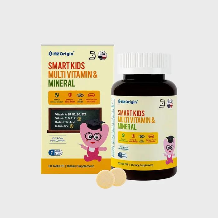 

Розумні діти Мультивітаміни та мінерали (60 таблеток) X 1 пляшка