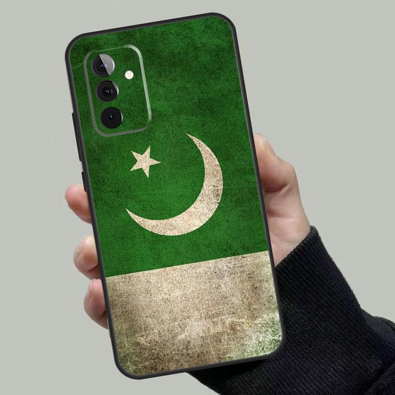 Pakistan Flag Case For Samsung Galaxy A54 A34 A14 A36 A56 A06 A13 A53 A32 A12 A22 A52 A35 A17 A16 A55 A15