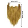 Realistic Artificial Fake Beard Long Fluff Mustache Whisker Grandpa Santa Claus Cosplay Halloween Costume Party Props