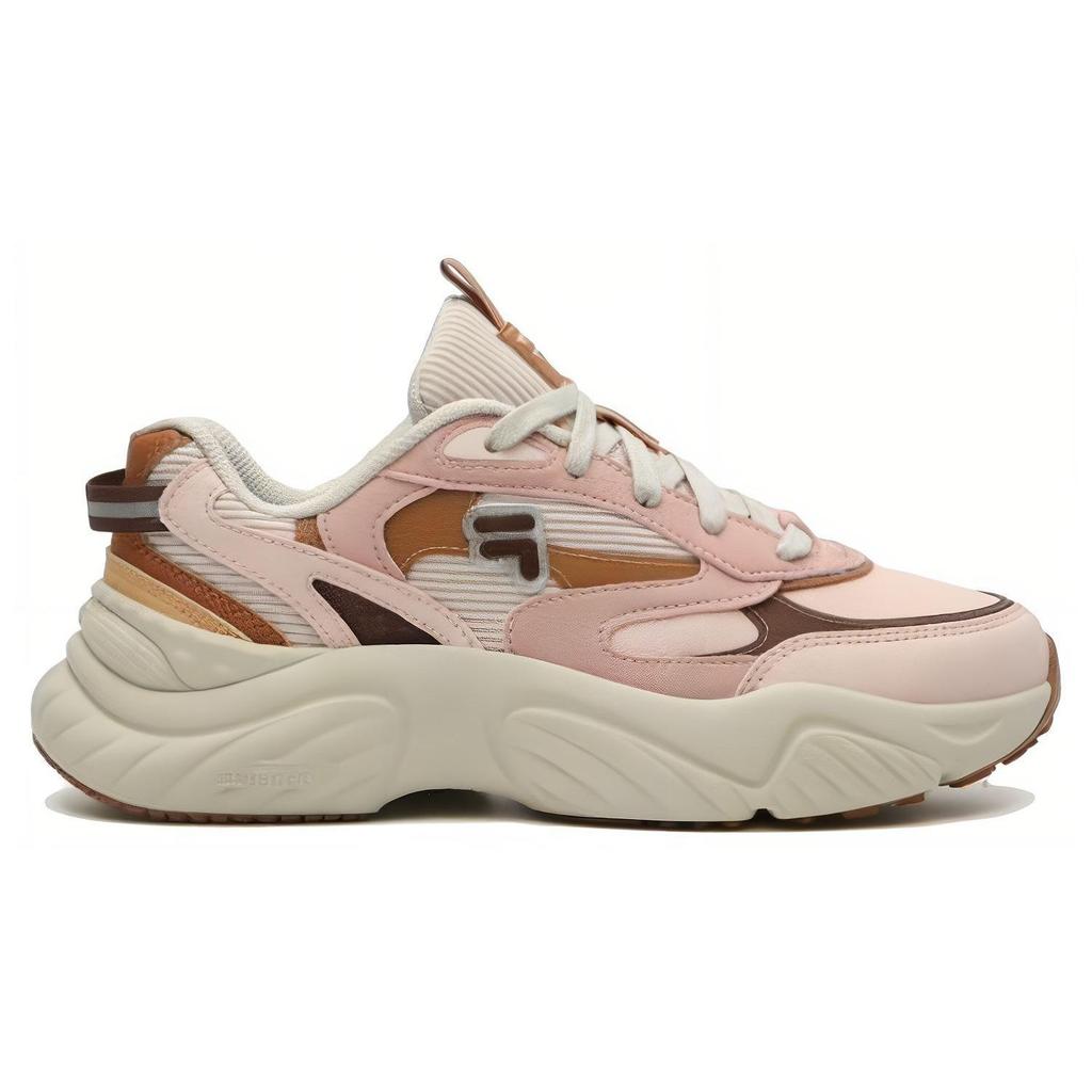 Fila Fusion Conch Ii Casual Shoes Comfortable Versatile Durable Breathable Low Top Women Sneaker Light-Pink T12W341609FSC