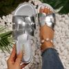 Fashion Plus Size Shoes for Women Summer Lightweight Slippers Women Flat Outdoor Beach Slippers Female Outdoor Sexy Sandals Slides Women
