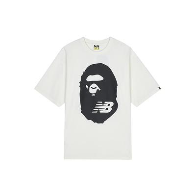 X A Bathing Ape Koszulka 'Biała' Męska BATE2000-IVX