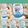 Large And Colorful Stitch Sumikkogurashi Collapsible Laundry Bag For Space-saving Storage