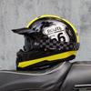 2024 new ORZ retro motorcycle helmet, American cruise full helmet, motorcycle with free brim
