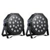 USB 5V 18LED RGB Stage Par Light With Remote Control Sound Activated Multicolor Uplight For Family Party Pub Club Disco Decor