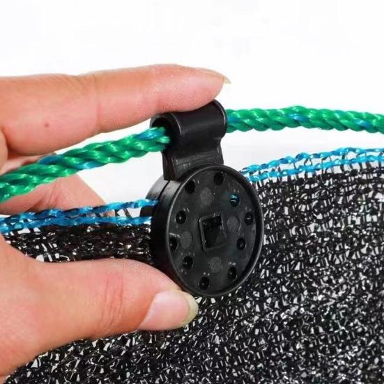 Yousheng Shade Cloth Fixing Clips Heavy Duty Shade Cloth Lock Grip Gardening Sun Shade Netting Clamp Grip for Greenhouse Awning Tarp