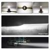 VIPIH 2pcs H4 LED Headlight LED Fog Light 36W 8000LM High Brightness COB Beam 6000K Bulbs, H4/HB2/9003 Bulbs, Chip, Hi/Lo