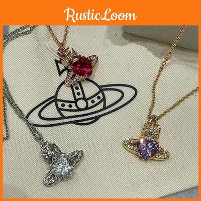 Westwood Pendant Ariella Necklace Fashionable Women Chain Collarbone