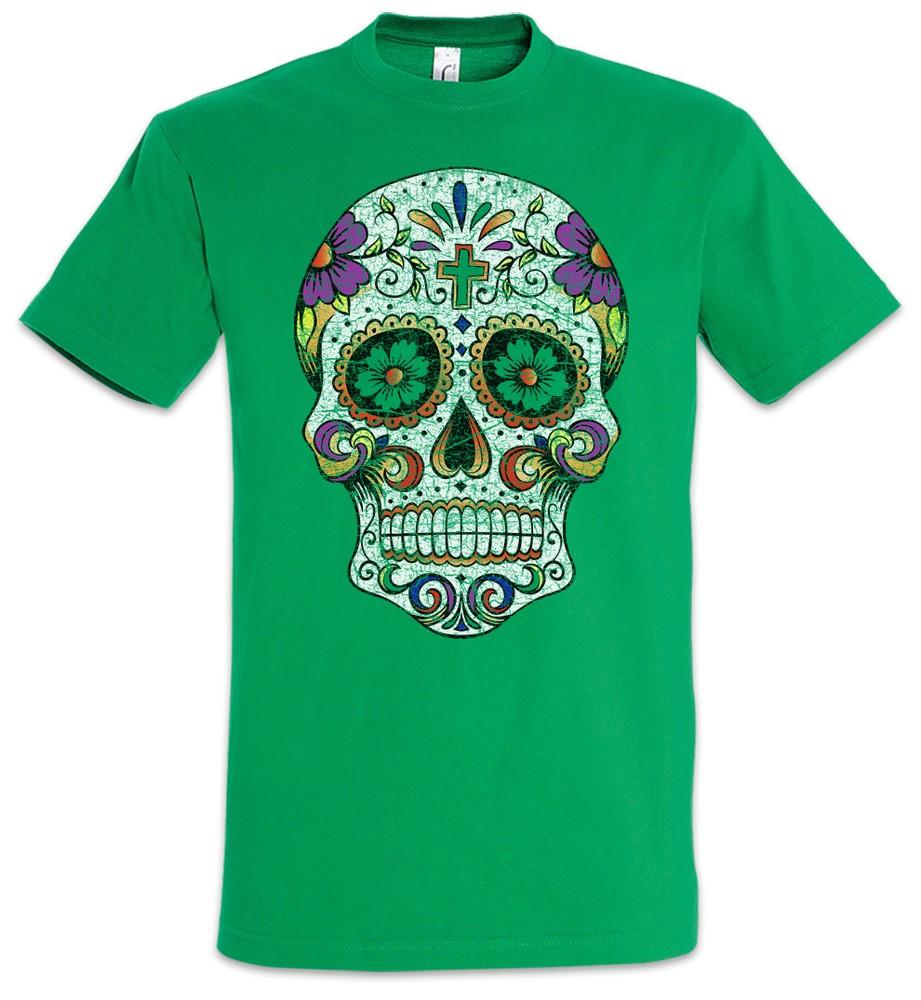 

Mexican Skull III T-Shirt Mexico mexican Latin Latino Dios XL