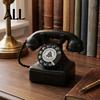 Ouderwetse Telefoon Beeldje Oude Telefoon Ornamenten, Mini Retro Bureau Telefoon, Vintage Klassiek Compact Model Vaste Lijn Hars Decoratief Nostalgisch