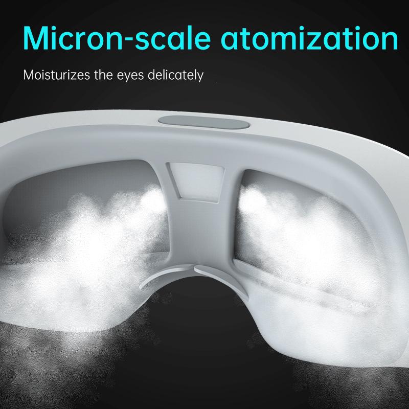 Transportable Massage Eye Device Electric Atomizing Hot Compress Eye Massage Instrument Smart Relaxing Eye Massage Machine