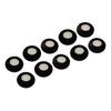 10 Pcs. Black Sponge Wheels Wheel Spare Part For RC ,