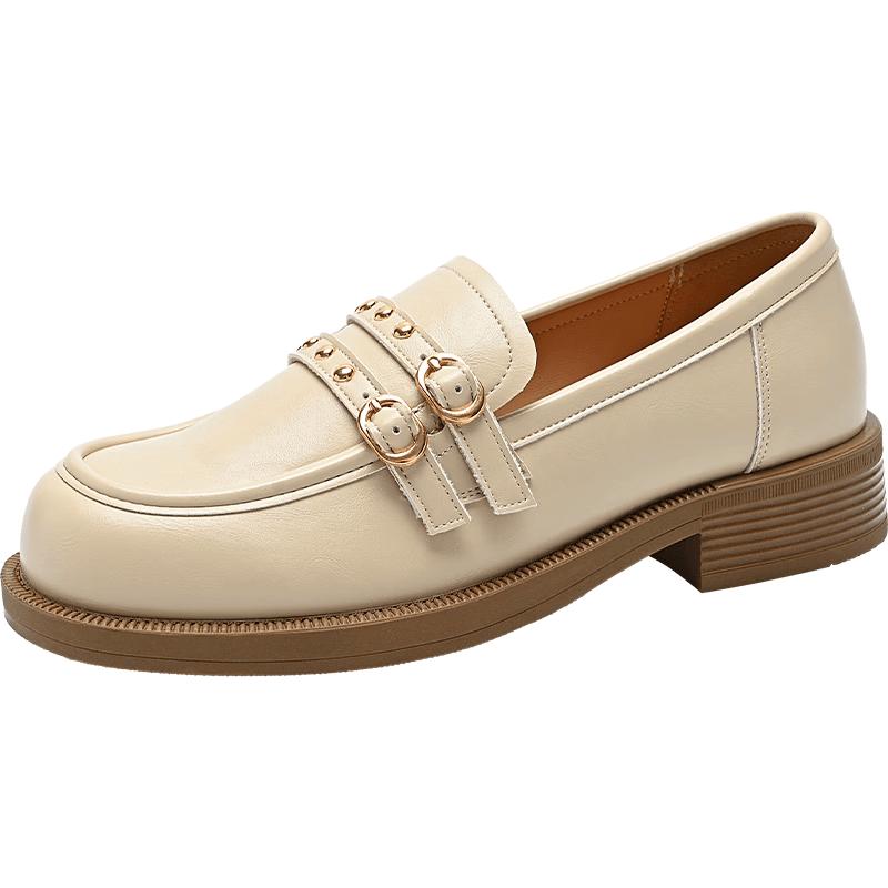 ZHR Women s British Style Flat Loafers 37