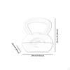 Kettlebell Filled with Water, Training Device for The Gluteal Muscles, Adjustable Weight From 2-4