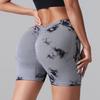 Peach Butt Lift High Waist Tie-Dye Yoga Shorts - Tummy Control Slimming Sportswear