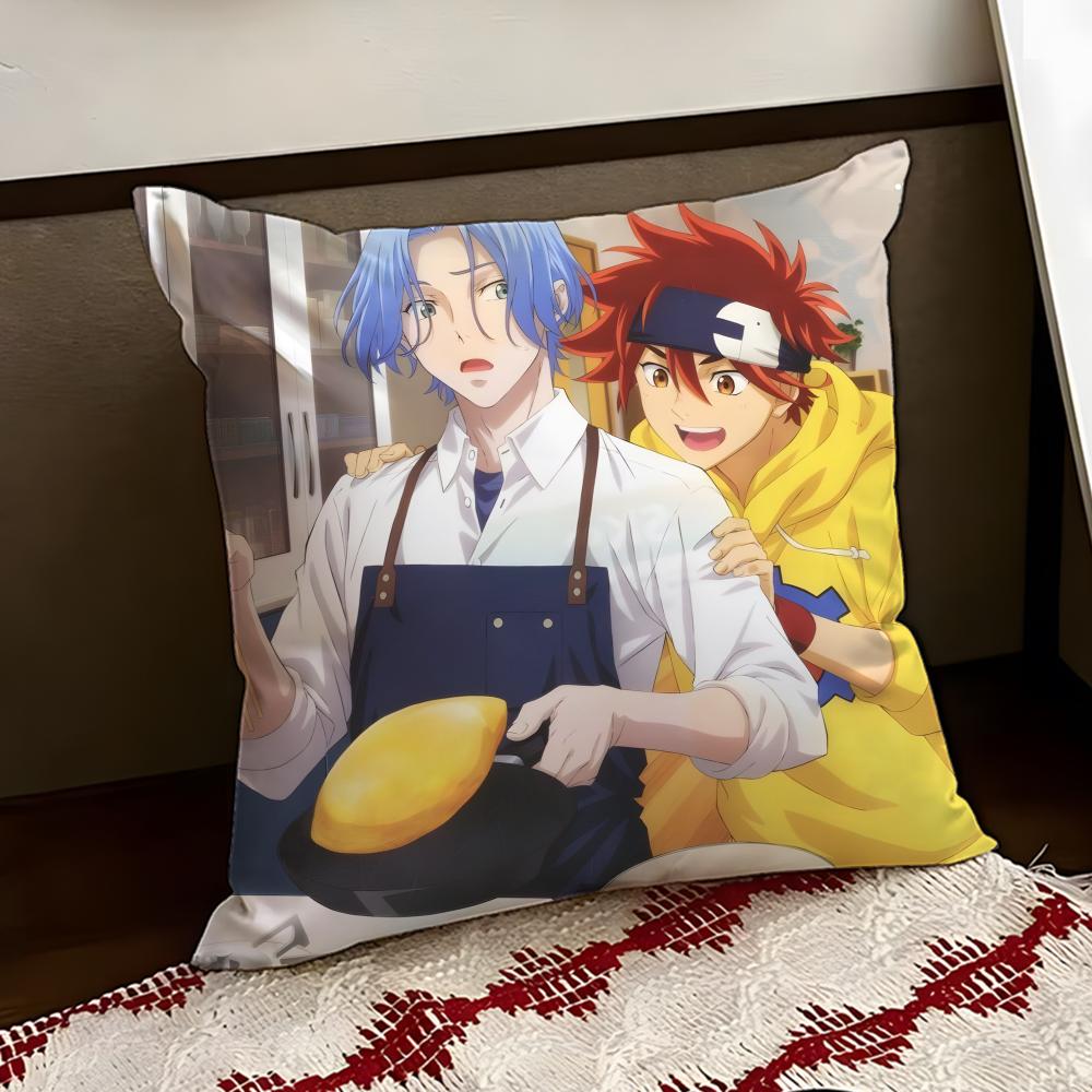 SSK8 the Infinity Anime Cushion Cover Reversible Soft Durable Pillow Cover Home Car MultiScene Use for Daily Comfort