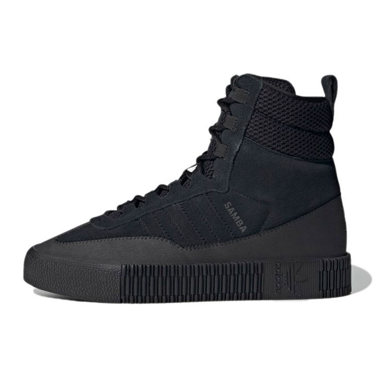 

adidas Originals GZ8107 Samba Boot Women s Triple Black Casual Boots 36
