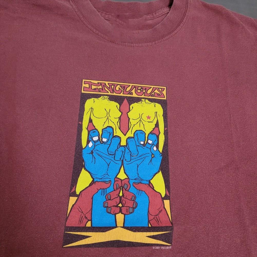 Incubus Concert Tour Rare Vtg Tshirt Classic Unisex Tee All Sizes MO226 Unisex T-Shirt XXXXL