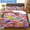 Cute Pika Adventure 3pcs K-pop Music Group Bedding set,Ideal for Bedroom, Dormitory,Including Duvet Cover And 2pcs Pillowcases,Fan Gifts