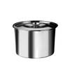 ZHMA Commercial Stainless Steel Seasoning Jar with Lid