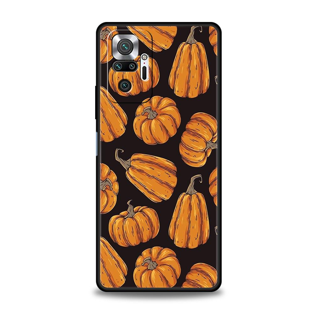 

Чехол для телефона «Листья осень лиса тыква Хэллоуин» для Xiaomi Redmi Note 12 5G 10C 10 11 9 8 Pro Plus 9S 7 8T 9T 9A 8A 9C K50 Redmi Note 10Pro