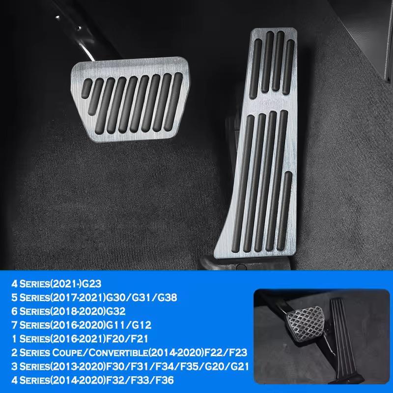 

Для BMW 3 5 7 Серии X3 X4 X5 X6 F39 F26 F36 F15 F23 F20 G07 G30 G20 G60 Аксессуар для стайлинга автомобиля из алюминиевого сплава, подставка для ног