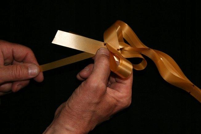 Wstążki Ściągane Kokardy 5 Cm, 10 Szt, J. Róż