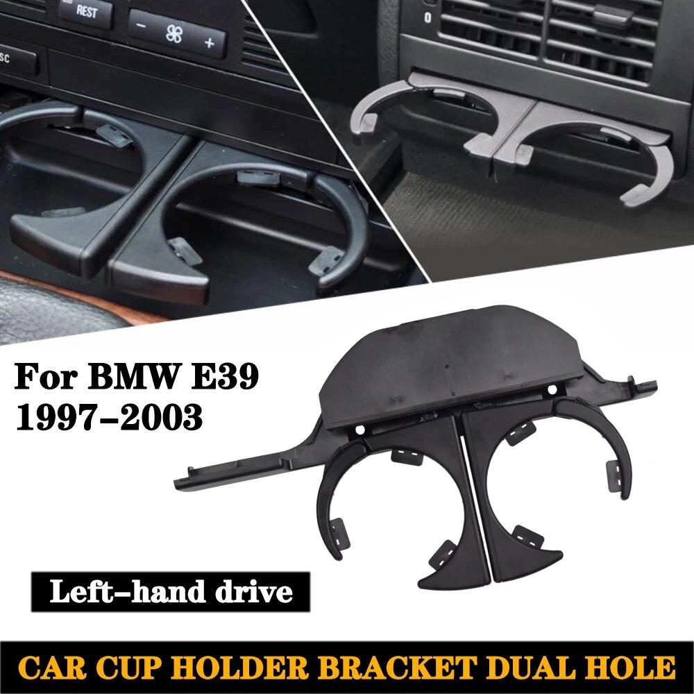 51168184520 Auto Accessories Car Vehicle Rear Dual Drink Water Cup Holder For BMW E39 525 528 530 540 M5 1995-2006