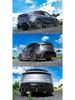 Gloss Black Front Lip & Side Skirts with Lights for 2025 Tesla Model Y Facelift, Includes Rear Lip, Front Splitter & Rear Diffuser.