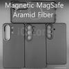 For Samsung Galaxy S25 S26 Ultra/S26 S25 Plus/S26 S25 Edge Genuine Carbon Fiber Aramid Case Ultra Thin Protective Cover
